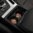 thumbnail image 5 of 2 Package Car Coasters Drink Absorbable Rubber Base Cup Holder Coasters Non-Slip Coasters Bar Coasters Car Interior Accessories 2.7 Inches Groovy Flowers (2), 5 of 5