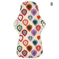 thumbnail image 2 of Protège-dessous Menstruel en Bambou et Coton, Grande Taille, Réutilisable et Lavable, 2 of 8