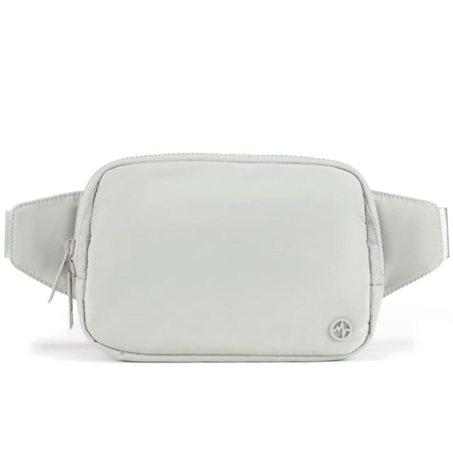 Riñonera Pander Gris Seal Ajustable Impermeable Sólida para Mujer y Hombre
