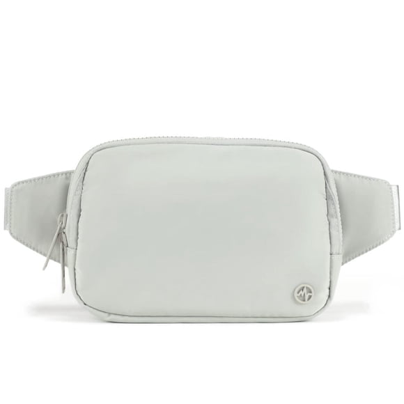 Riñonera Pander Gris Seal Ajustable Impermeable Sólida para Mujer y Hombre