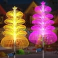 thumbnail image 2 of Solar Jellyfish Garden Lights, Color Changing LED Ground Stake Lamps for Outdoor Yard Patio Decor, 2 of 7