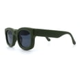 thumbnail image 6 of Retro Nostalgic Thick Bubble Plastic Frame Retro Horn Rim Sunglasses Green - Black, 6 of 7