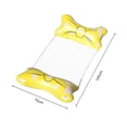 thumbnail image 3 of Tumbona flotante Bowknot, silla de cama flotante portátil ergonómica, juguete de piscina de playa para adultos, 3 of 8