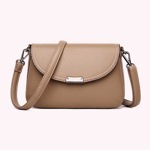 Bolso cruzado para madre, bolso cruzado de ocio de cuero PU, gran capacidad, resistente al desgaste, correa ajustable, bolsos de hombro de viaje para mujer