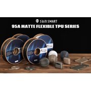 SainSmart Matte TPU Filament, Dark Earth Flexible TPU 3D Printing Filament, 1.75 mm, 1kg (2.2LB), Dimensional Accuracy +/- 0.05 mm