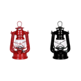thumbnail image 1 of Linterna de queroseno, combustible, linternas de camping de metal para decoración de patios (rojas), 1 of 6