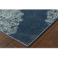 thumbnail image 2 of Sphinx Pasha Area Rug 5992K Blue Rings Curves 1' 10" x  3' Rectangle, 2 of 2
