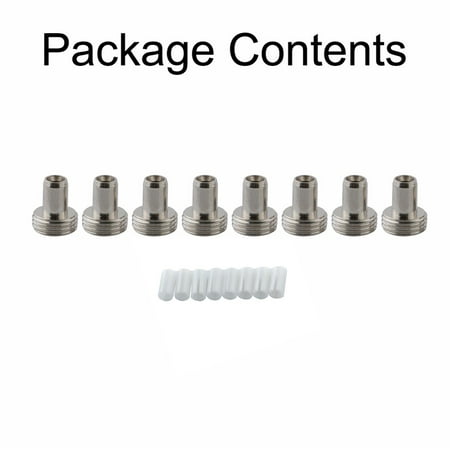 

10 Sets Of 7mm Ceramic Sleeve Connectors For Optical Fiber Visual Fault Locator