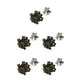 thumbnail image 1 of Billuyoard Paquete de 100 tachuelas de corbata, alfileres desmontables para manualidades, broche, accesorios para hacer joyas, bolsos, ropa, Type2 NO2, 1 of 6