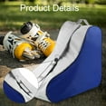 thumbnail image 6 of GARENDE Kids Roller Skates Bag Girls Boys Outdoor Sports Ice Skates Travel Container Blue, 6 of 9