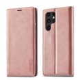 thumbnail image 2 of Dteck for Samsung Galaxy S22 Ultra Wallet Case, Premium PU Leather Slim Flip Folio Phone Case with Folding Stand Card Holder, Rosegold, 2 of 6