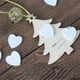 thumbnail image 3 of 100 piezas de rodajas de madera decorativas para manualidades, círculos redondos. En forma de corazón, 3 of 9