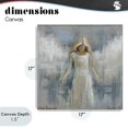 thumbnail image 4 of Stupell Industries Victorian Ethereal Peace Angel Canvas Art, 17 x 17, by Linda Sperruzzi, 4 of 8