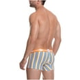 thumbnail image 2 of Mundo Unico Colombian Stripes Cotton Boxer Briefs Short Ropa Interior Masculina, 2 of 5