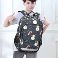 thumbnail image 6 of FORMRS Unisex School Backpack 17" Student Travel Bag with Laptop Compartment, Playful Winter, 6 of 7