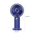 thumbnail image 4 of ICQOVD Desktop Fan Handheld Fan Rechargeable Silent Strong Airflow Portable Fan for Summer Outdoor Work Use, 4 of 9