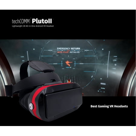 TechComm Pluto II Lightweight 16GB Android All-in-One 3D VR Headset