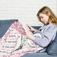 thumbnail image 4 of 1pc 280g Gifts For Daughter In Law Blanket, Daughter In Law Birthday Wedding Gifts Unique, Gift For Future Daughter In Law, 4 of 6