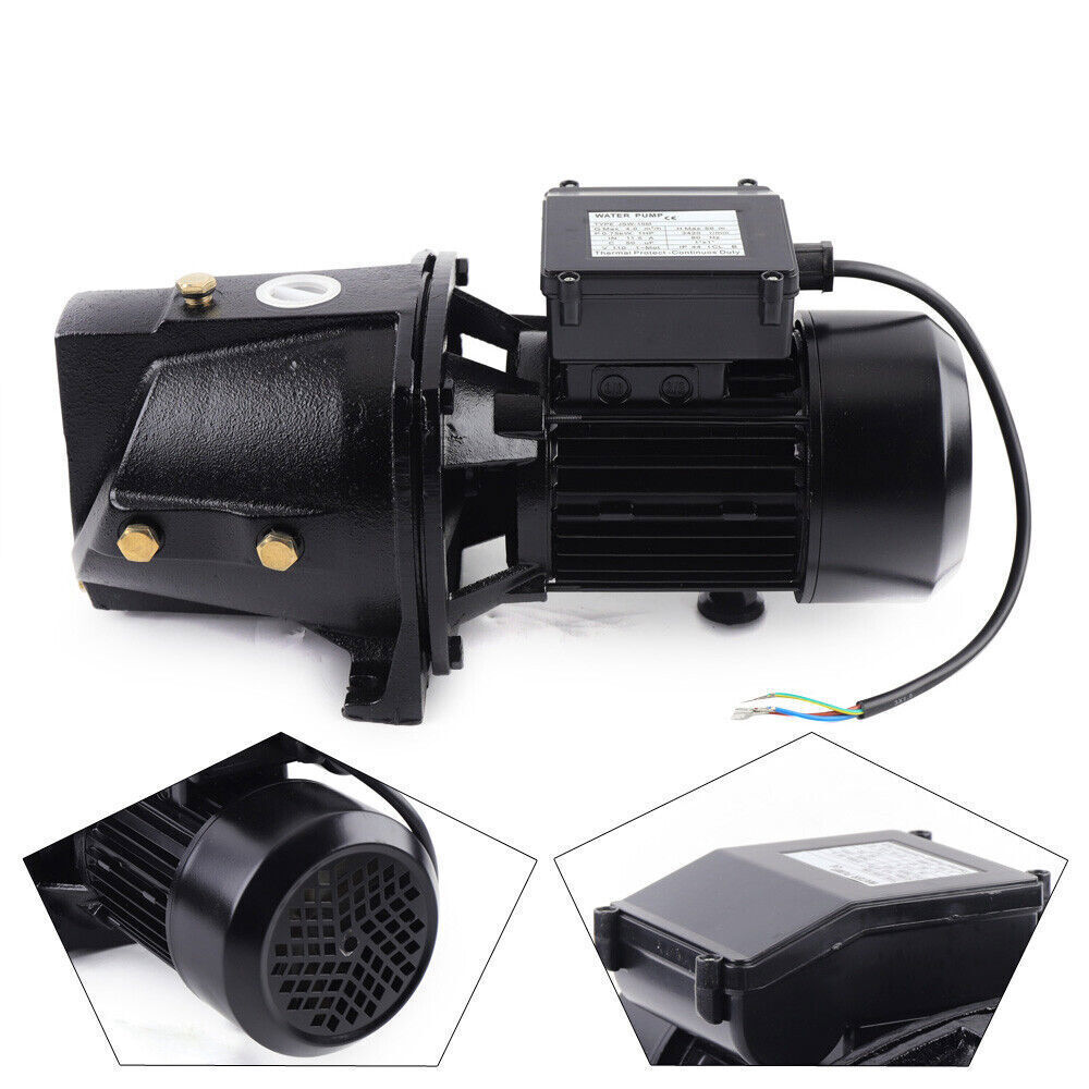 1 HP Shallow Well Jet Pump w/ Pressure Switch Heavy Duty Water Jet Pump 110V