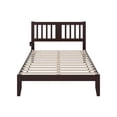 thumbnail image 4 of AFI Tahoe 14" Full Wood Platform Bed Frame with Slatted Headboard, Espresso, 4 of 7