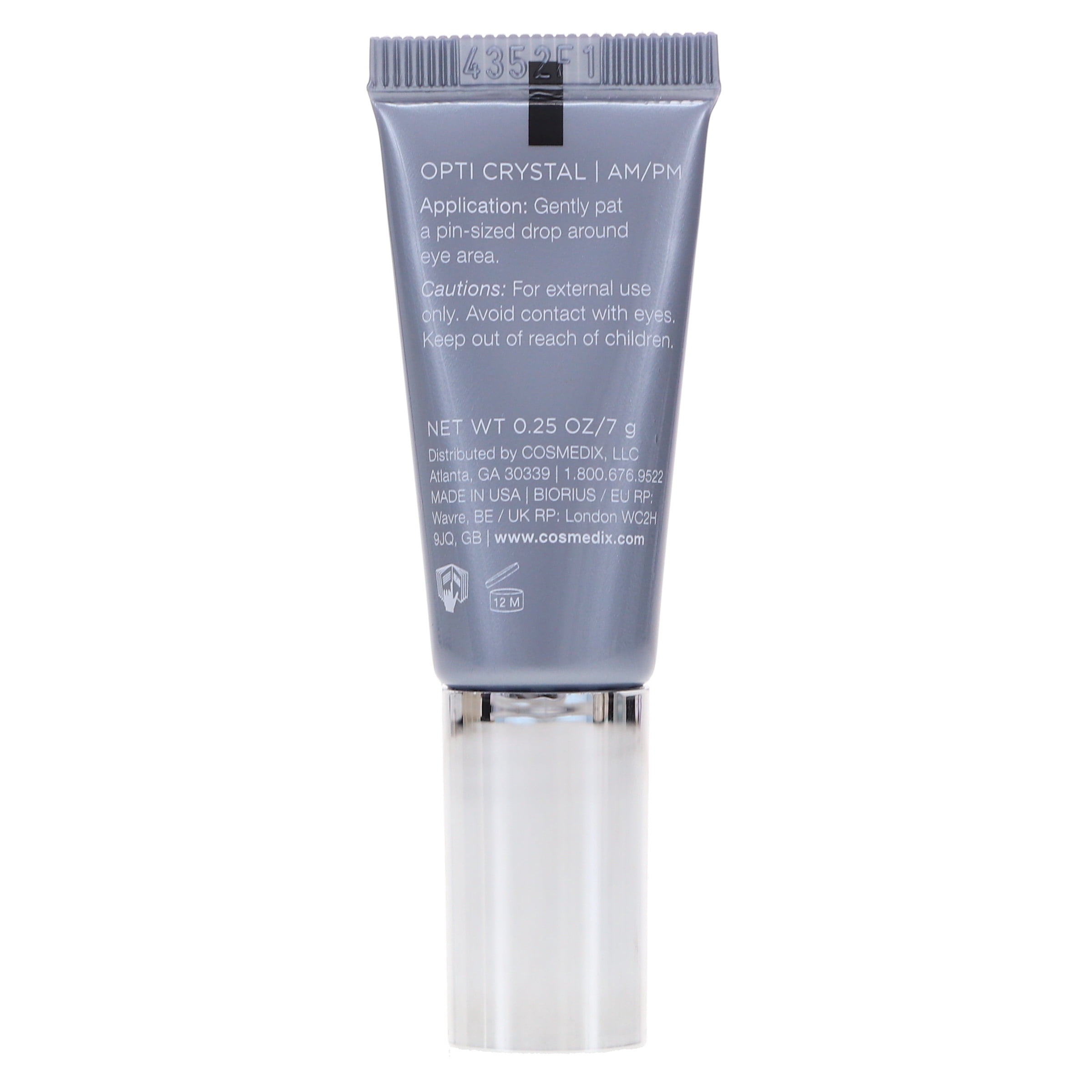 Cosmedix Opti Crystal Liquid Crystal Eye Serum 0.25 oz