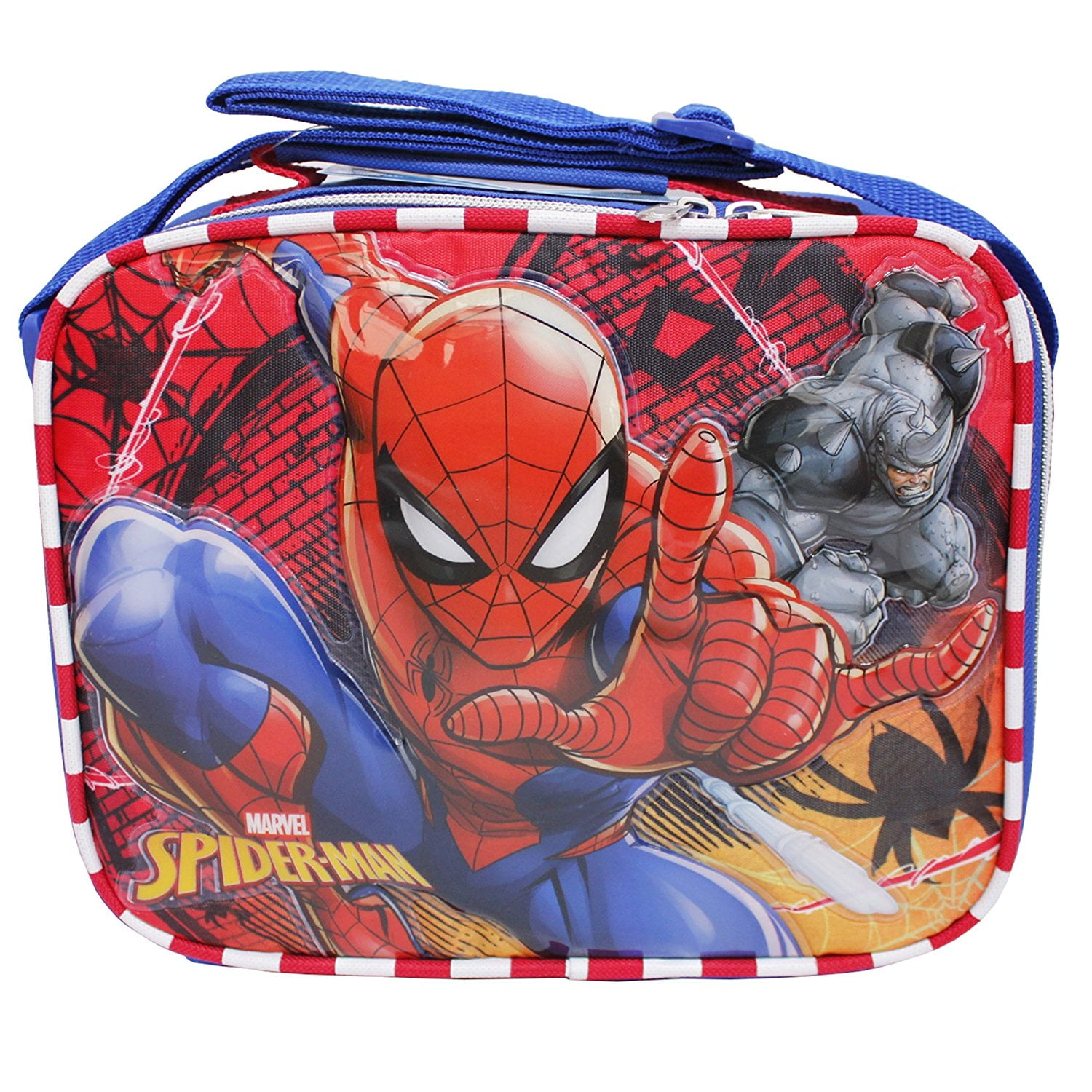 Lunch Bag Marvel Spiderman vs Green Goblin Red 121600