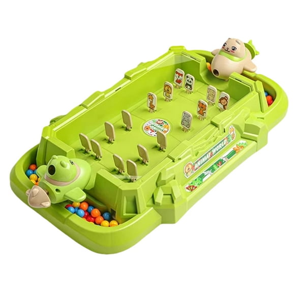 Dual Player Pinball Game Machine with Automatic Ball Return - Classic Arcade Style Tabletop Game for Family Fun And Skill Building