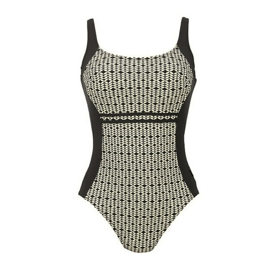 Rosa Faia Finja Women`s One-piece Swimsuit, 12D, black velvet