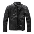thumbnail image 2 of Vedolay Winter Jackets for Men Button Down Cardigan Open Front Soft Blazer Jackets Coat Black,M, 2 of 5