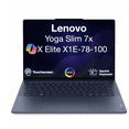 thumbnail image 3 of Lenovo Yoga Slim 7x Copilot + Laptop 14.5 Touchscreen OLED 2944x1840 Display (Qualcomm X Elite X1E-78-100, 32GB LPDDR5X, 1TB SSD, Qualcomm Adreno, Backlit KB, Win 11 Home) w/Dockztorm Wireless Mouse, 3 of 7