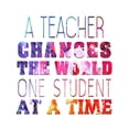 thumbnail image 2 of Bailey, Ann 20x24 White Modern Wood Framed Museum Art Print Titled - A Teacher, 2 of 4