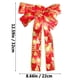 thumbnail image 3 of RKSTN christmas bows Christmas Decorations Warm Lights Christmas Bows Hanging Christmas Tree Pendants Luminous Gold Bow, 3 of 7