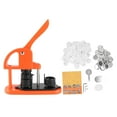 thumbnail image 2 of DIY Button Maker Machine with 3 Size Molds, Easy Button Badge Press Kit for Kids, Adults, Includes Cute Panda Patterns Book, Great for Festivals, Homemade Buttons, 2 of 7