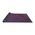 thumbnail image 2 of Ahgly Company Indoor Round Abstract Blue Contemporary Area Rugs, 4' Round, 2 of 4