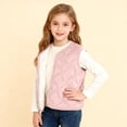 thumbnail image 1 of Chaquetas y abrigos casuales sin mangas y sin capucha de invierno acolchados de seda engrosados que se pueden usar en exteriores e interiores. Artefacto de uniforme escolar para niños y niñas. Conjunt, 1 of 6