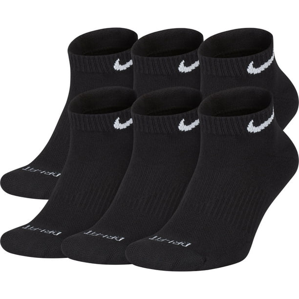 Nike - Nike Dri-FIT Everyday Plus Cushion Training Low Socks 6 Pack ...