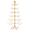 Gold | A, variant on Tcbosik 6ft Metal Christmas Tree with Bow Topper, Display Stand for Gifts, Boxes, Ornament Display Tree for Holiday, Party, Home Decor, Black