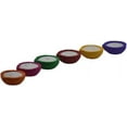 thumbnail image 3 of Set of 6 Small Diya Assorted color (Made of Clay with small content of wax), 3 of 9