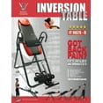 thumbnail image 4 of Body Vision IT9825 Table d'Inversion Haut de Gamme avec Appui-Tête Réglable et Coussinet de Soutien Lombaire, - Robuste jusqu'à 250 Lb, Rouge, 4 of 4