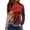 Red #67, variant on DORKASM Women's Halloween Shirts Round Neck Spooky Trendy Sweatshirt Long Sleeve Skeleton Funny Print 2026 Pullover Ghost Graphic Vacation Fashion Tops Yellow L