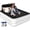 White and Black, variant on Air Mattress with Headboard, Built-in Pump, 800 lbs Support, Quiet Noiseless Design, 48-Hour Leak-Tested, 3.5 Min Fast Inflation, Portable Blow Up Bed with Carry Bag for Home, Guests & Camping
