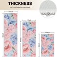 thumbnail image 4 of Pioneer Flower Floral Print Pattern Kitchen Rugs Sets Of 3,Kitchen Runner Rugs Non Skid Washable,Decorative Kitchen Floor Mats for Kitchen,Sink,Laundry,17"x30"+ 17"x47" + 17"x59", 4 of 6