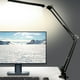 thumbnail image 5 of Lámpara de escritorio LED ajustable, luz de lectura con abrazadera, brazo oscilante de metal, luz de mesa, 10 niveles de brillo, lámparas de escritorio, 5 of 8
