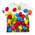 thumbnail image 1 of T-shirt pour Tout-Petit à Motif de Haricots Gelée d'Halloween Partout, 1 of 2