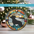 thumbnail image 1 of Custom Small Dog Christmas Ornament Dog Memorial Gift In Loving Memory Dog Sympathy Gift Pet Loss Gifts Puppy Ornament Small Dog Ornament - As Picture - 10-Pack, 1 of 1