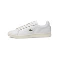 thumbnail image 4 of LACOSTE Mens White Cushioned Carnaby Round Toe Lace-Up Leather Athletic Sneakers Shoes 11 M, 4 of 4