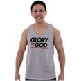 thumbnail image 3 of Glory to God Jesus Christ Faithful Tank Top T Shirts Men Women Brisco Brands S, 3 of 6