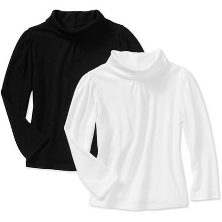 Garanimals Baby Girls' 2-pack Turtleneck