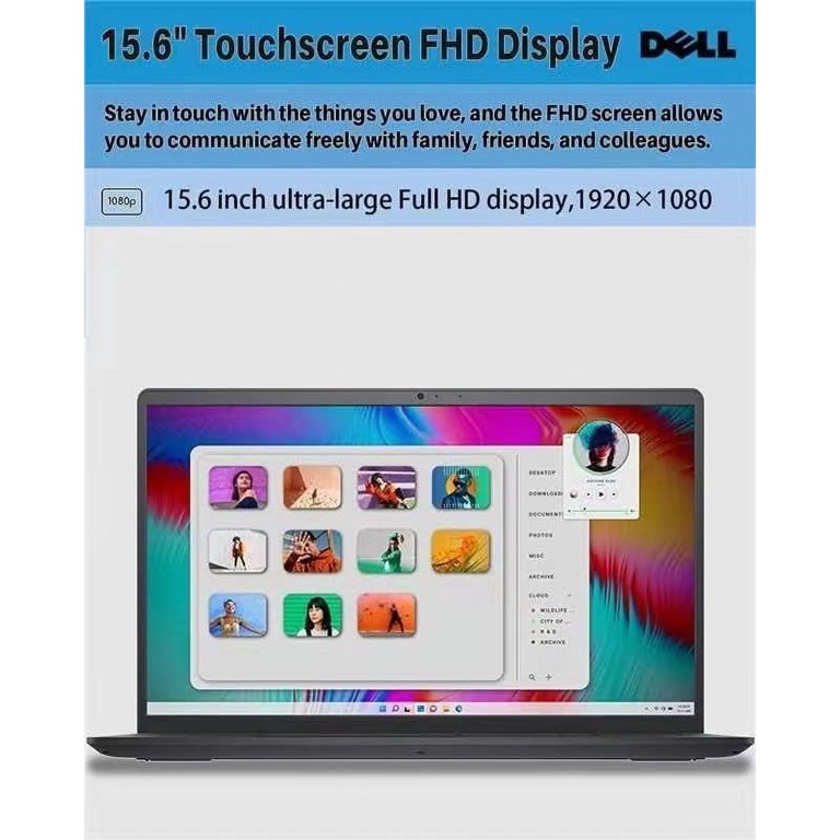 【Dell】Inspiron 15 3535 Ryzen5 7530U 16GB Dell Inspiron 15 3535 Touch Laptop, 15.6