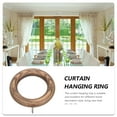 thumbnail image 4 of IFANLANDOR Drapery Rings 2Pcs Contemporary Style Stainless Steel for Homeowners 7.9In, 4 of 5